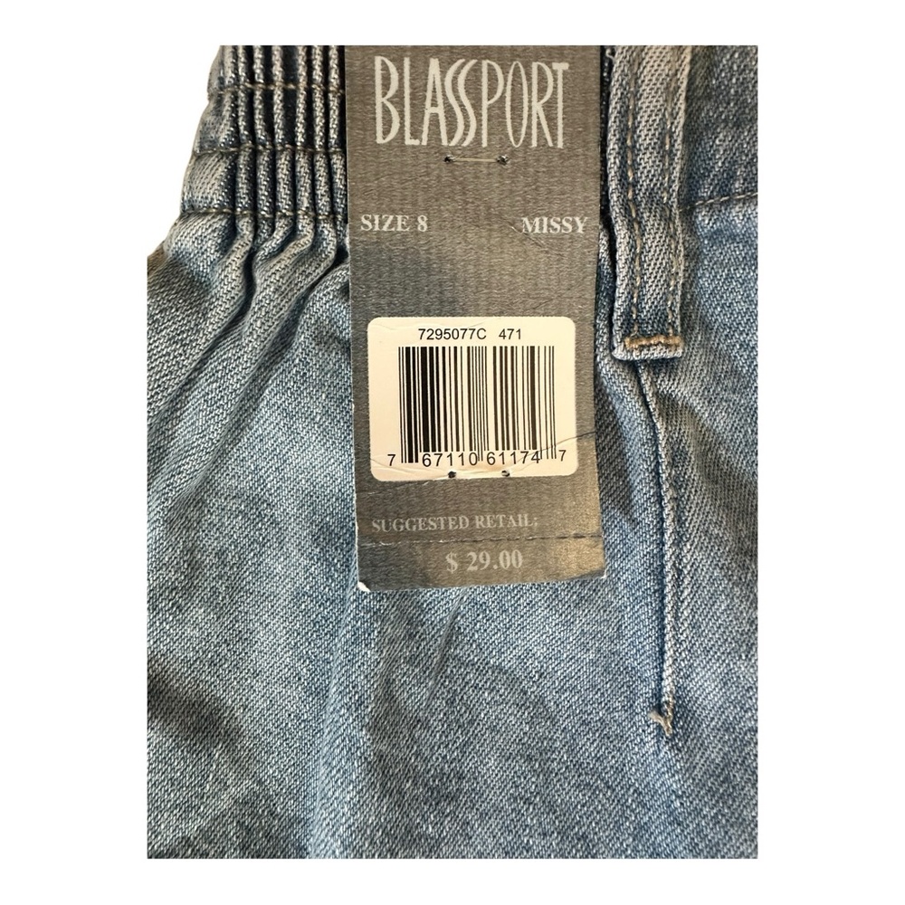 Bill Blass Women’s Denim Capris – Blue, Size 8 (NWT - Picture 6 of 11